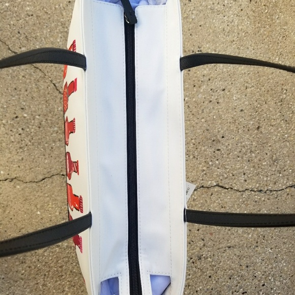 Kate Spade Hot Sauce Remmi Extra Spicy Tote Bag - Picture 4 of 4